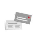 Briefumschlag - DIN lang, C5, C4 - Lieferung Standard