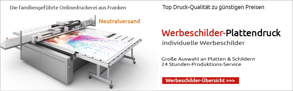 Werbeschilder